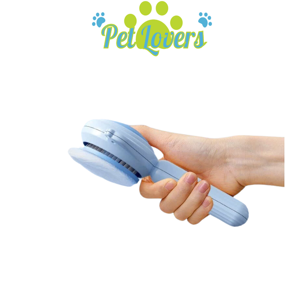 Lược chải lông ốc sên nút bấm