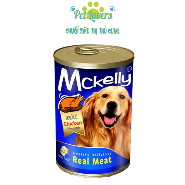 Thịt hộp cho chó McKelly nhiều vị