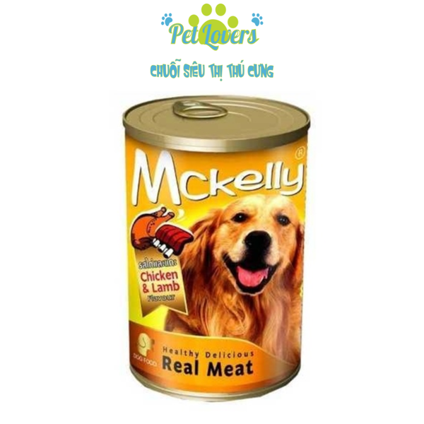 Thịt hộp cho chó McKelly nhiều vị