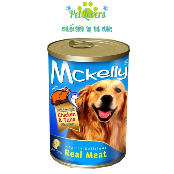 Thịt hộp cho chó McKelly nhiều vị