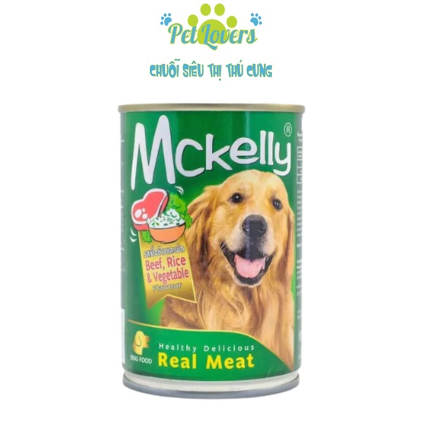 Thịt hộp cho chó McKelly nhiều vị