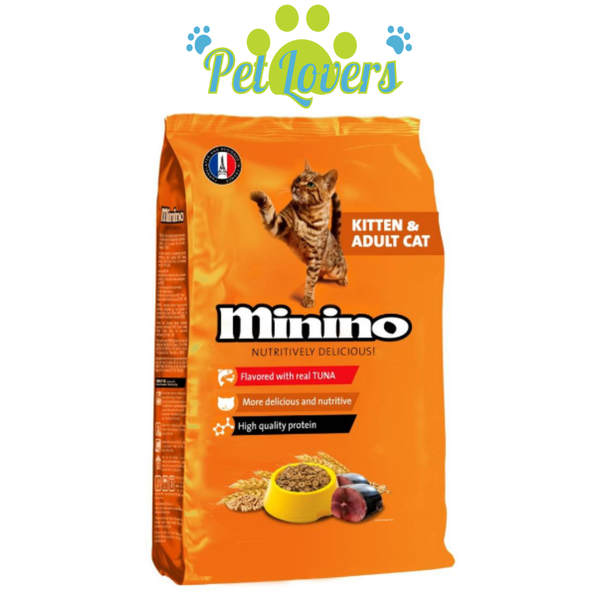 Minino hạt cho mèo mọi lứa tuổi vị cá ngừ 480g, 1.3kg