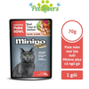 Pate Minino cho mèo mix thịt gà 70g