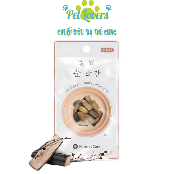 Natural Core gan bò xông khói 45g