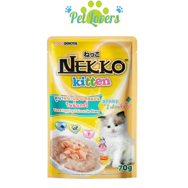 Pate cho mèo con Nekko Kitten Gravy 70g