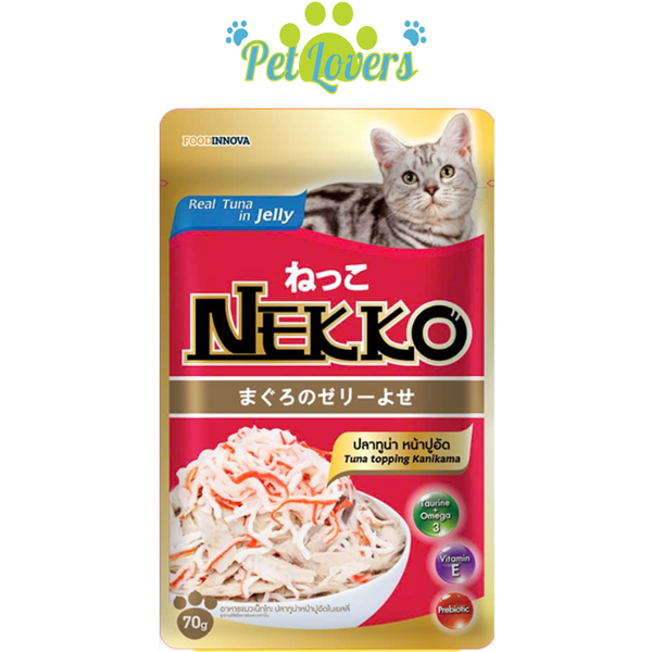 Pate Nekko Jelly cá ngừ mix 70g