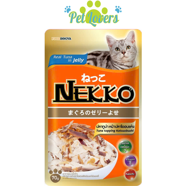 Pate Nekko Jelly cá ngừ mix 70g