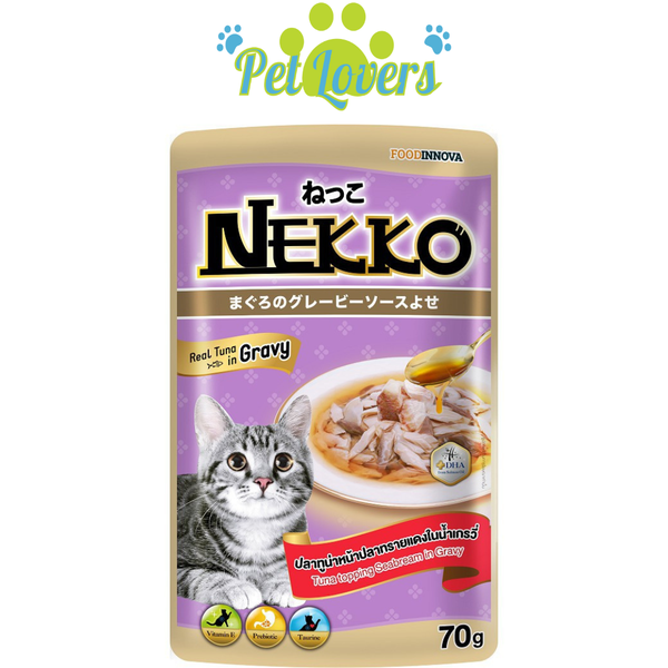 Pate Nekko Gravy cá ngừ mix 70g
