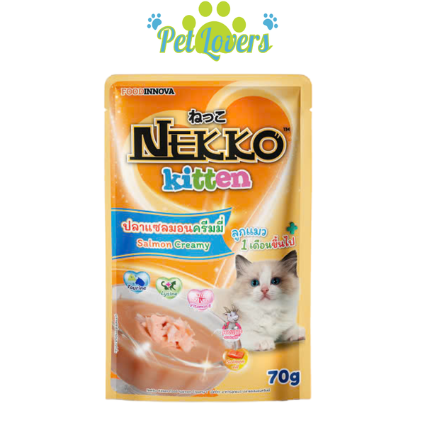 Pate Nekko Kitten Creamy mix vị 70g
