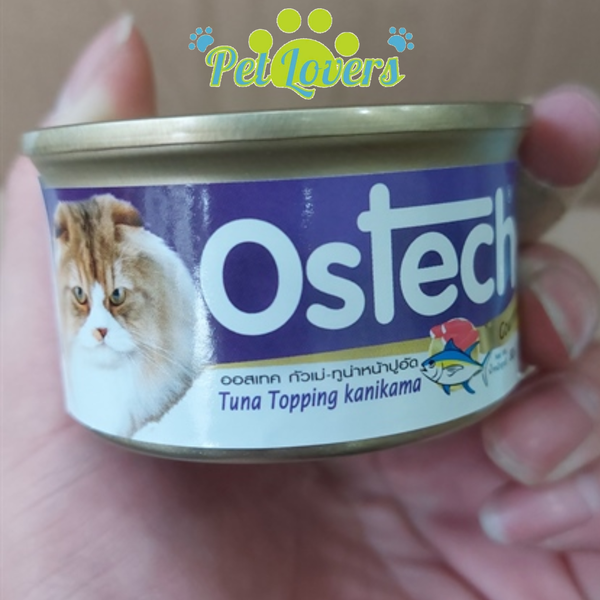 Pate Ostech Gourmet cho mèo 80g