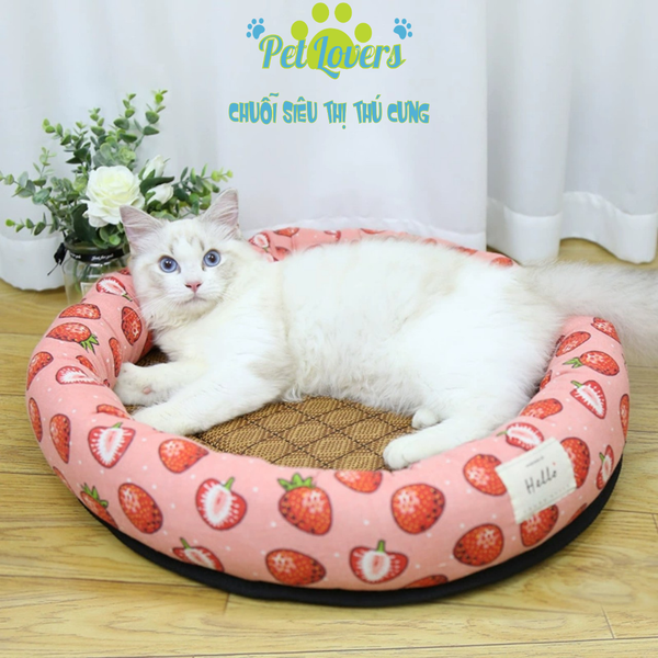 Ổ nằm tròn đệm lót làm mát M 50cm