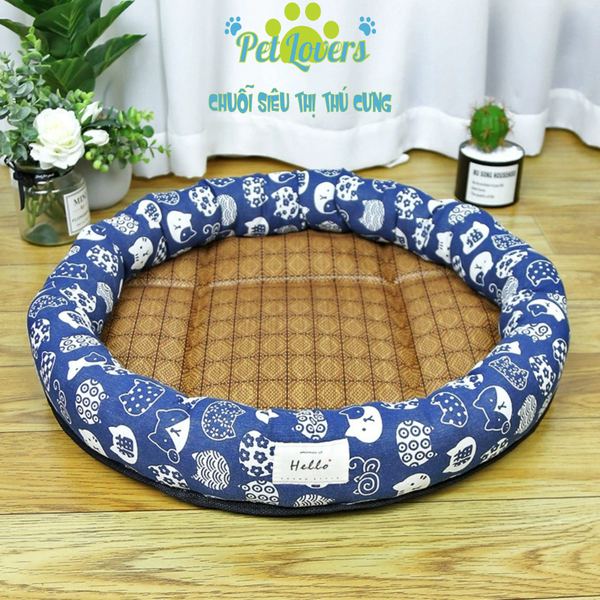 Ổ nằm tròn đệm lót làm mát M 50cm