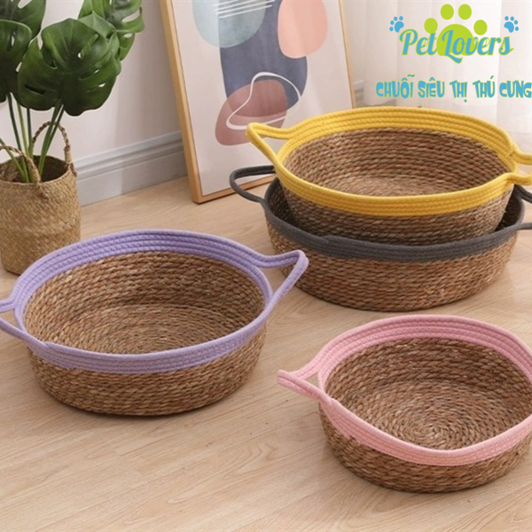 Ổ nằm đan quai màu 48cm