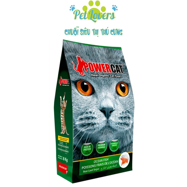 PowerCat Hạt mèo trưởng thành Vị Cá Biển