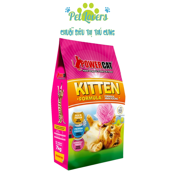 PowerCat Hạt mèo con Vị Cá Ngừ
