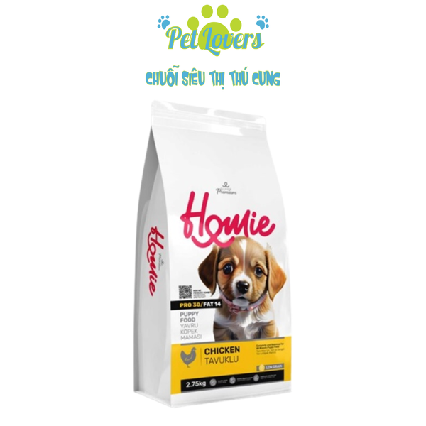 Homie hạt chó con vị gà 2.75kg