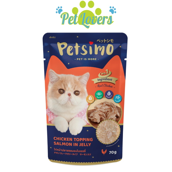 Pate Petsimo Jelly cho mèo 70g