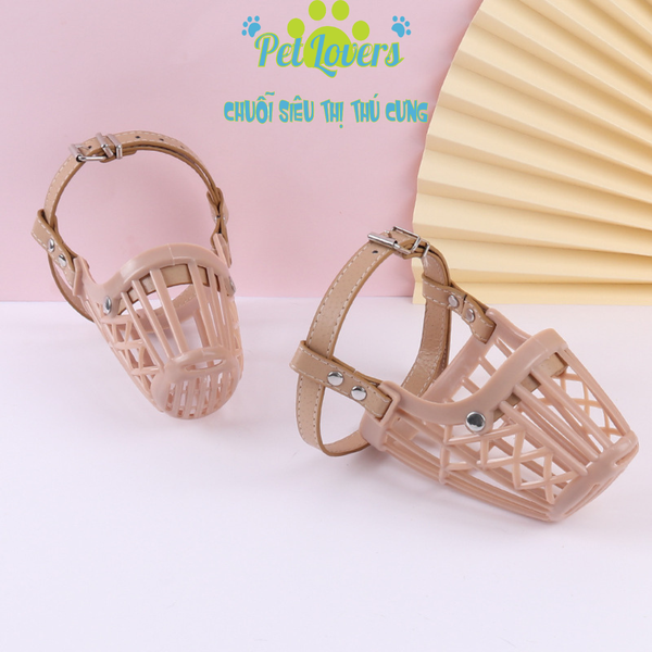 Rọ mõm chó mèo vòng cổ dưới