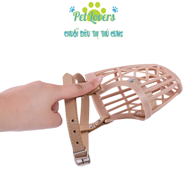 Rọ mõm chó mèo vòng cổ dưới