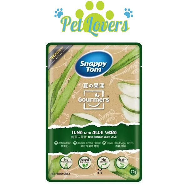 Pate Snappy Tom Cá ngừ mix trái cây cho mèo 70g