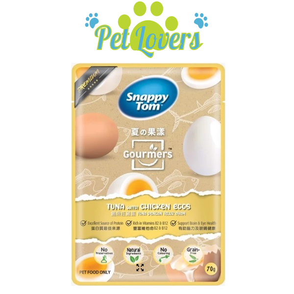 Pate Snappy Tom Cá ngừ mix trái cây cho mèo 70g