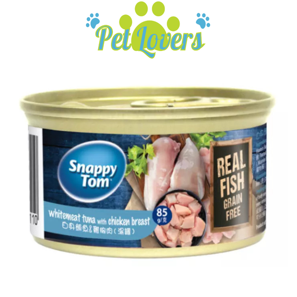 Pate Snappy Tom cho mèo lon 85g