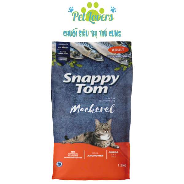 Snappy Tom Hạt mèo 1.5kg
