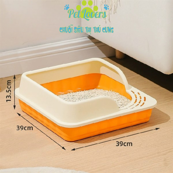 Thau cát vuông thành cao 29*39*14cm