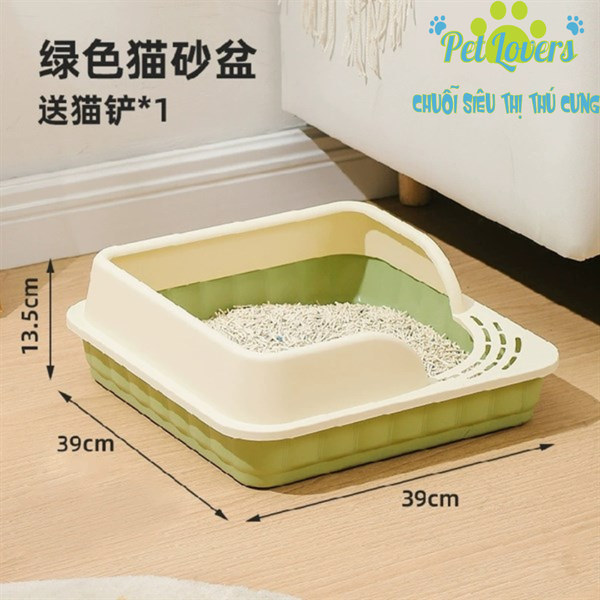 Thau cát vuông thành cao 29*39*14cm