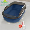 Thau cát nhiều màu viền xám 50*35*20cm