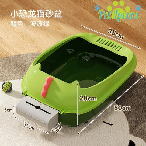 Thau cát khủng long phối màu