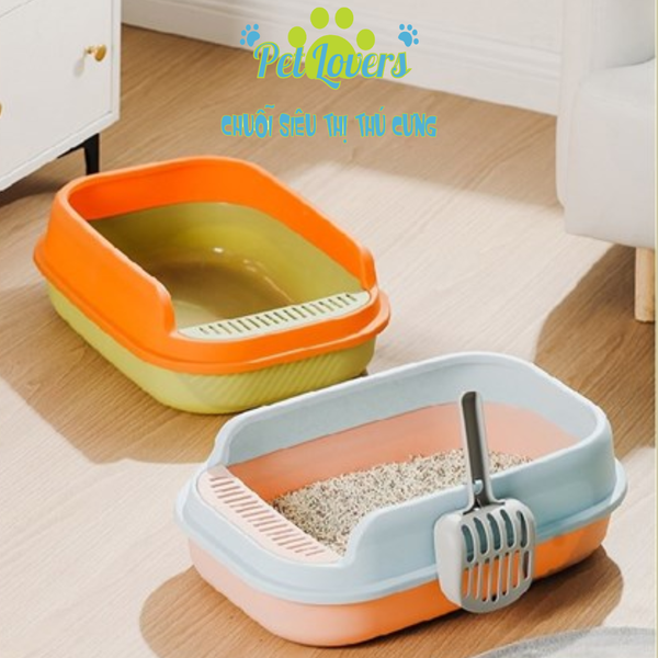 Thau cát vuông phối 2 màu siêu to thành cao 51.5*36*16cm