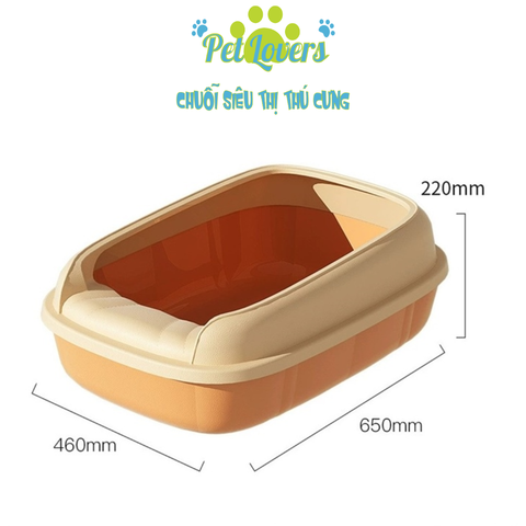 Thau cát siêu to phối màu 65*46*22cm