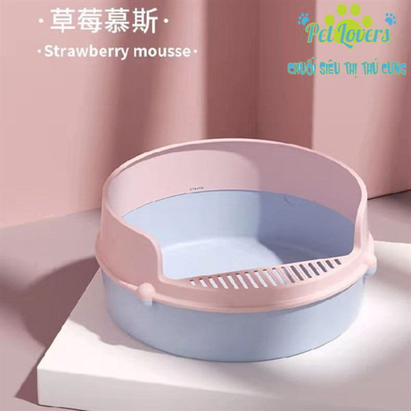Thau cát tròn phối 2 màu size 50cm