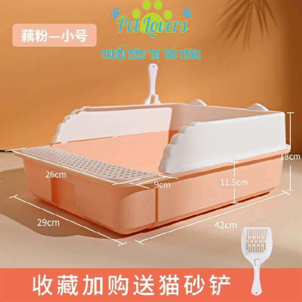 Thau cát vuông 4 màu 51*38*20cm