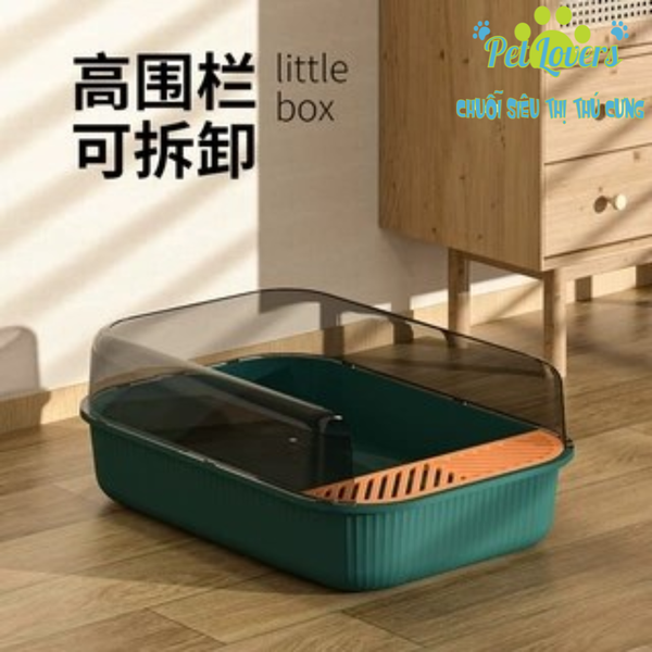 Thau cát vuông phối 2 màu 50.5*30.5*18.5cm