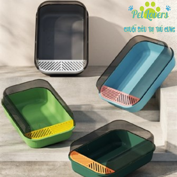 Thau cát vuông phối 2 màu 50.5*30.5*18.5cm