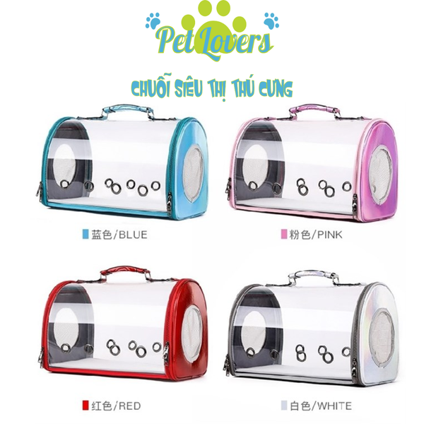 Túi xách trong suốt màu galaxy