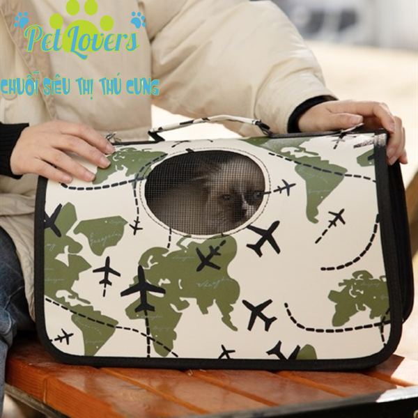 Túi xách hoạt hình to chó mèo 42cm