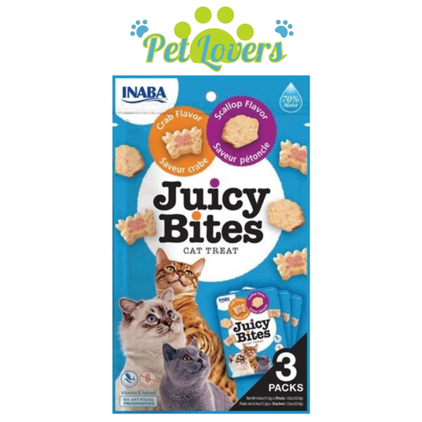 Bánh thưởng Juicy Bites cho mèo 11.3g*3