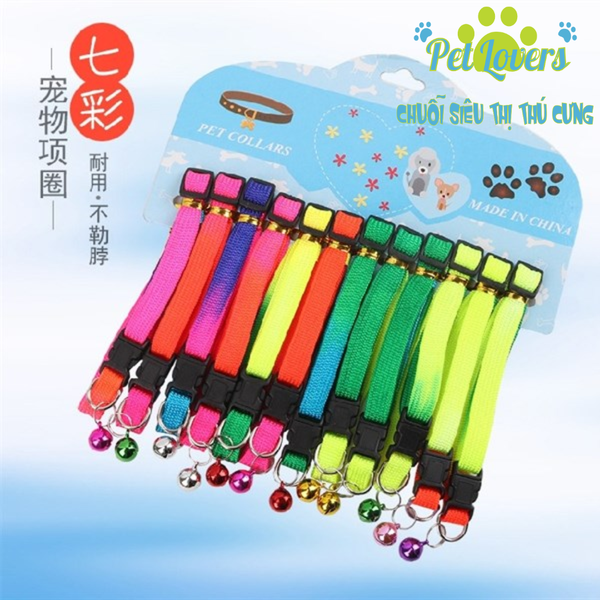 Vòng cổ lẻ cầu vồng nhiều màu