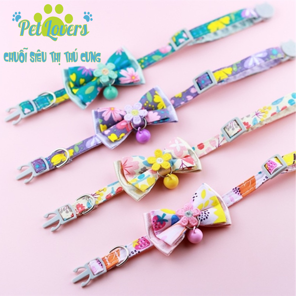 Vòng cổ hoa chuông 4 màu