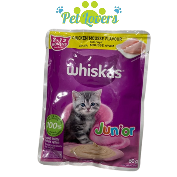 Pate Whiskas cho mèo con 80g