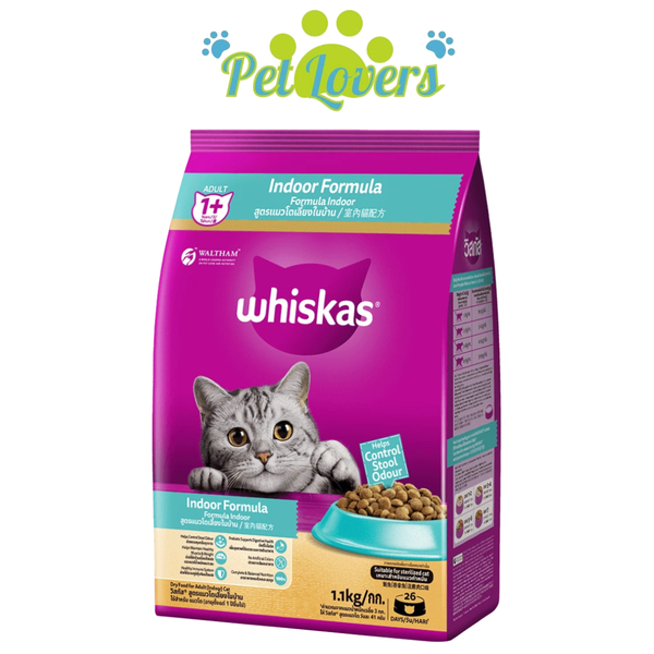 Whiskas hạt cho mèo lớn 1.2kg