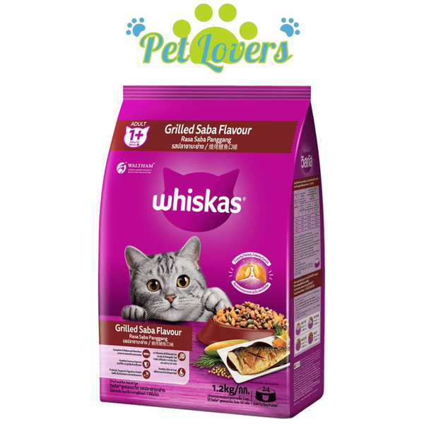 Whiskas hạt cho mèo lớn 1.2kg