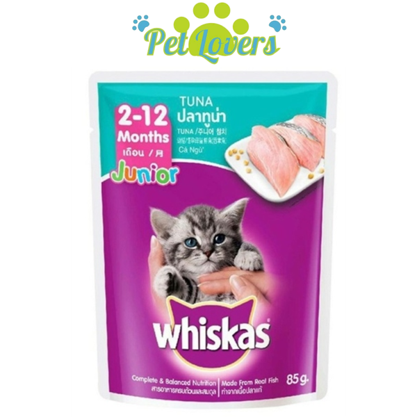 Pate Whiskas cho mèo con 80g