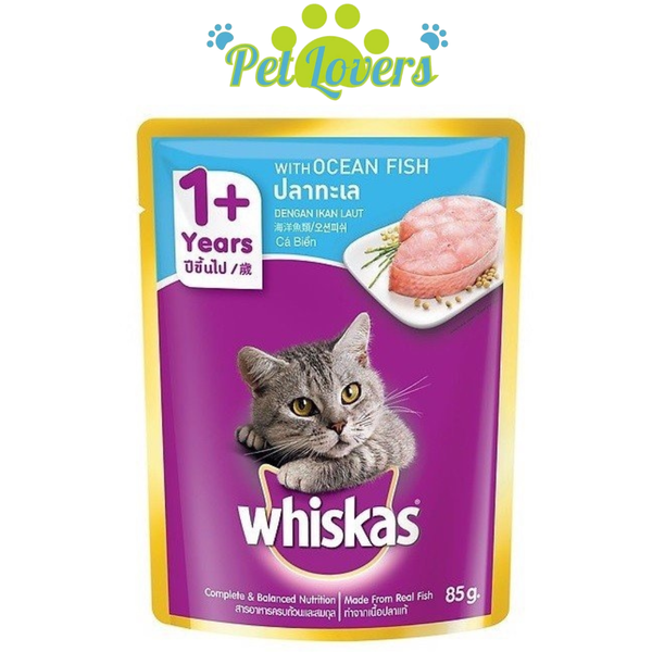 Pate Whiskas cho mèo trưởng thành 80g