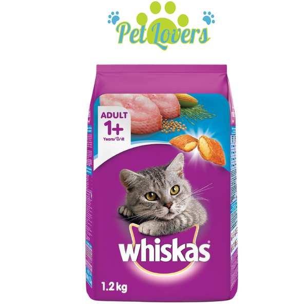 Whiskas hạt cho mèo lớn 1.2kg