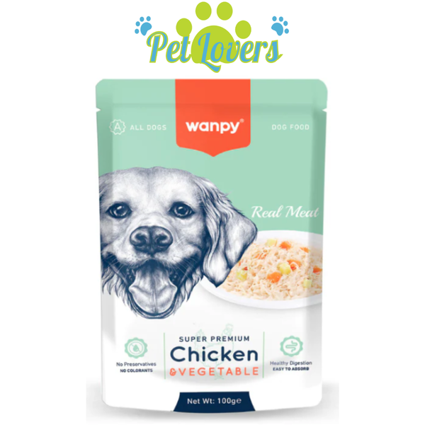 Pate Wanpy cho chó vị gà 100g