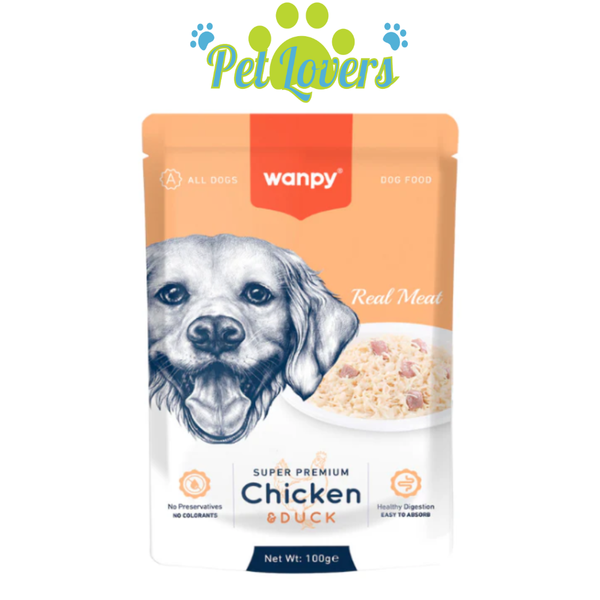 Pate Wanpy cho chó vị gà 100g
